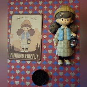 Finding Unicorn × Molinta: "Camping Vlog Series" Finding Firefly + card + stand